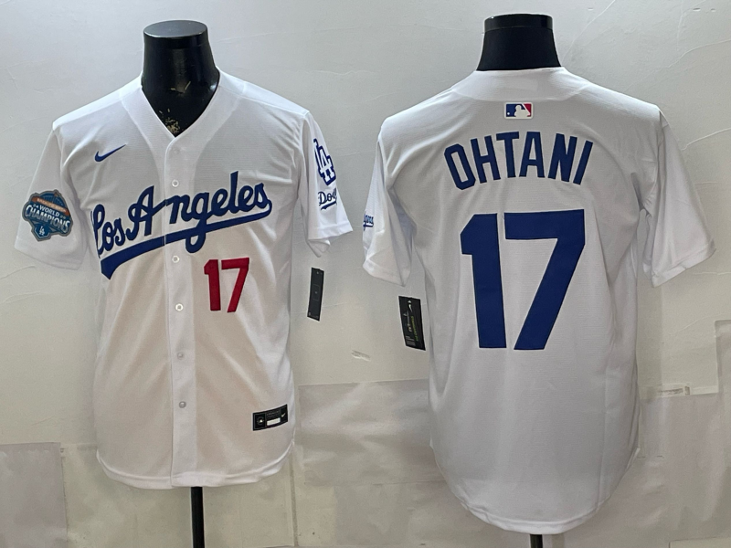 Men Los Angeles Dodgers #17 Ohtani white Game 2026 Nike MLB Jersey 4014003
